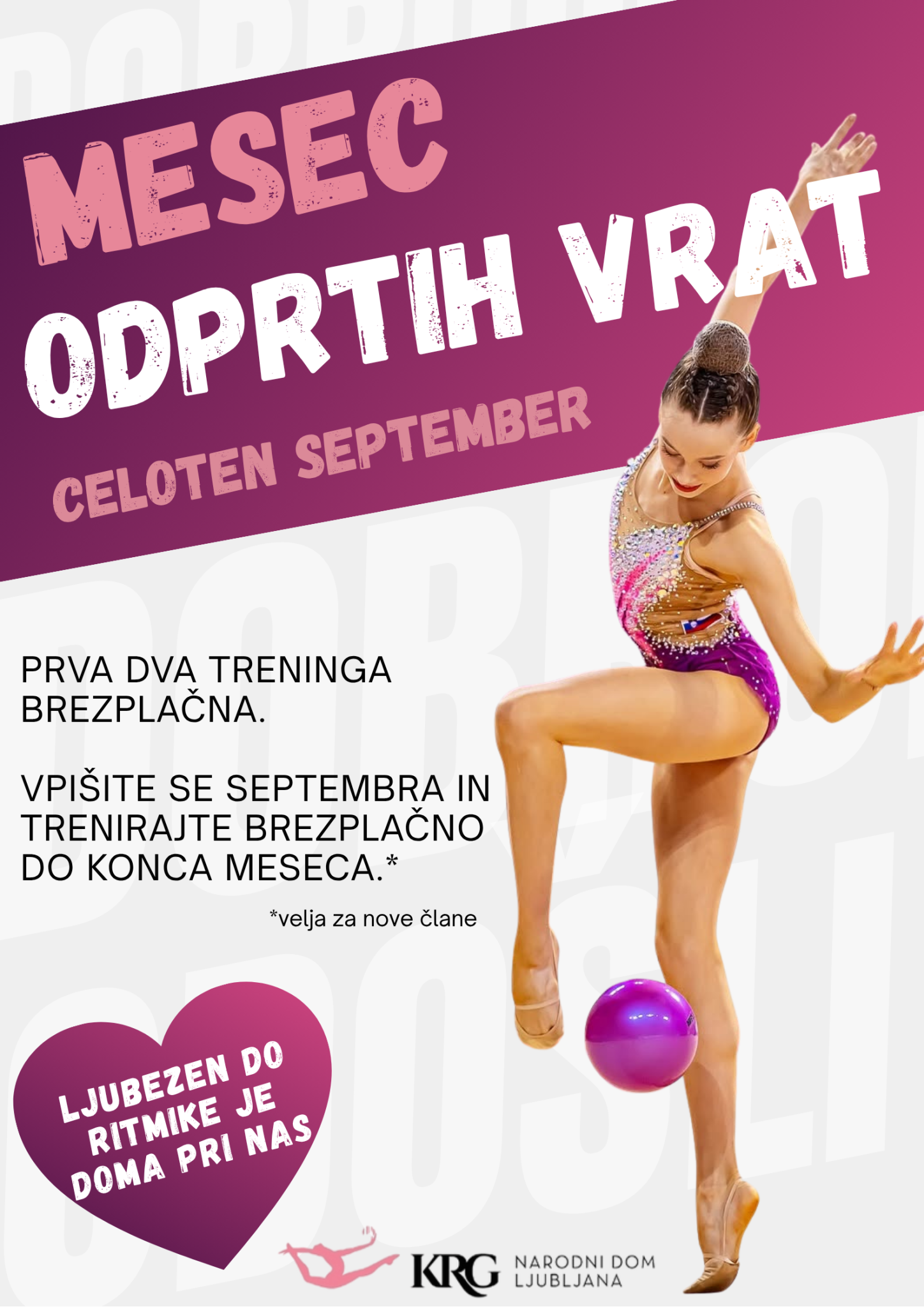 Promocija - mesec odprtih vrat